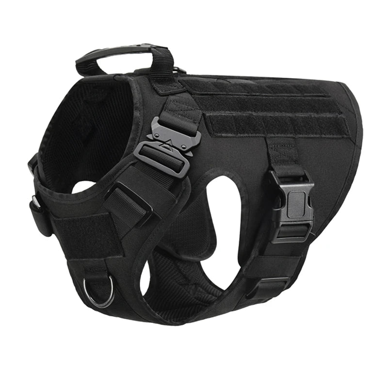 Heat-resistant Durable Nylon Tactical Service Dog Harness