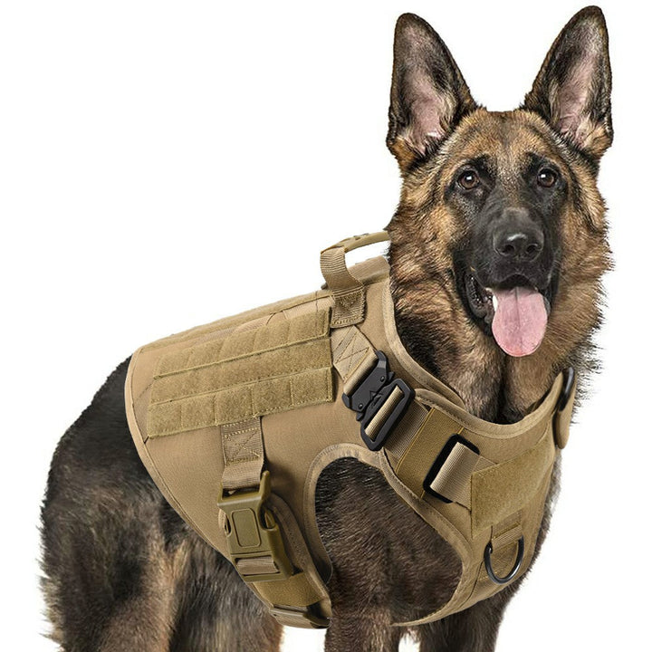 Heat-resistant Durable Nylon Tactical Service Dog Harness
