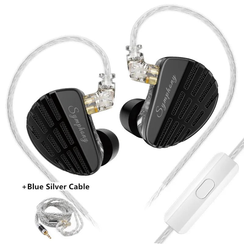 KZ Symphony 13.2mm Self-developed Planar Driver 6mm High-performance