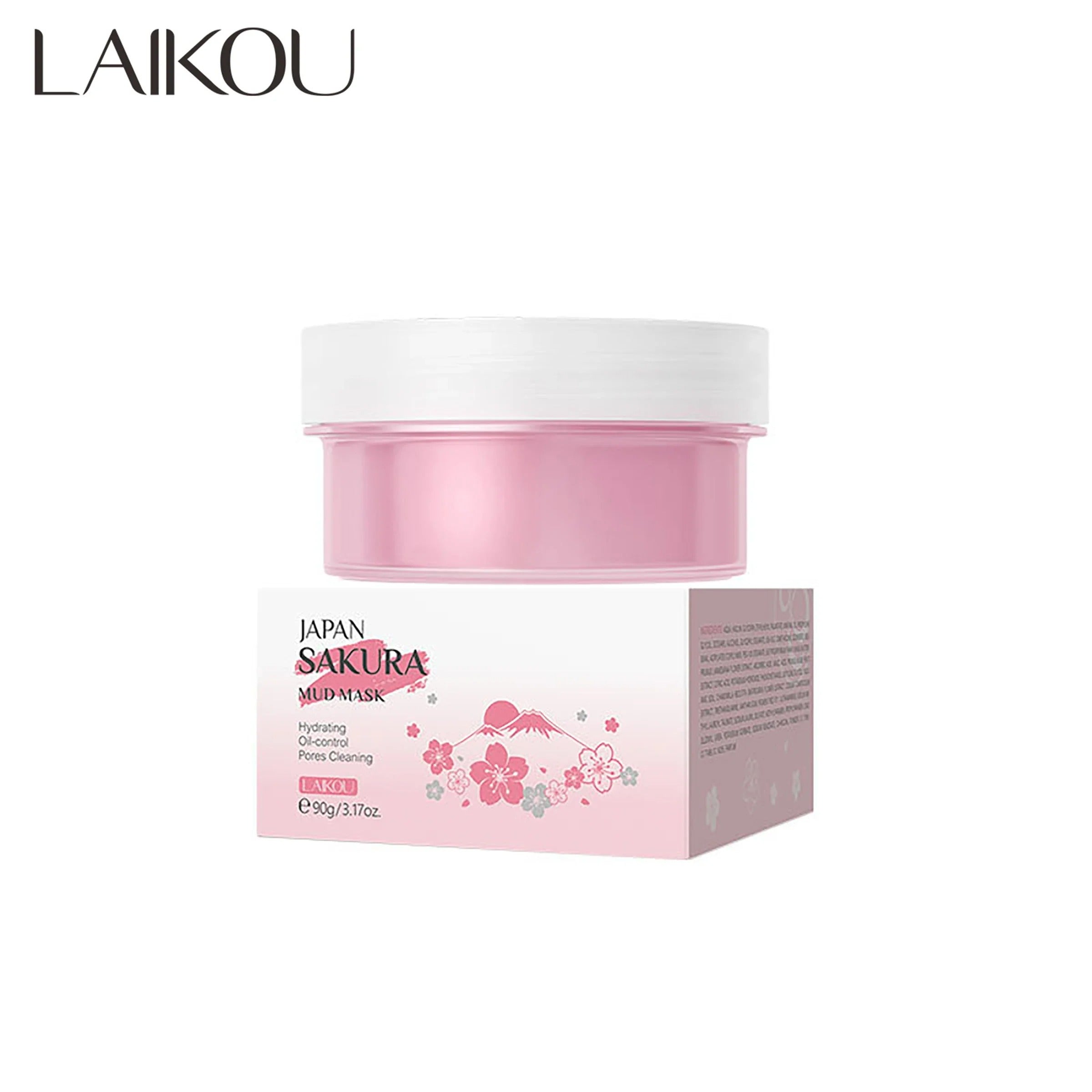LAIKOU Japan Sakura Mud Mask Original Mask Deep Cleansing