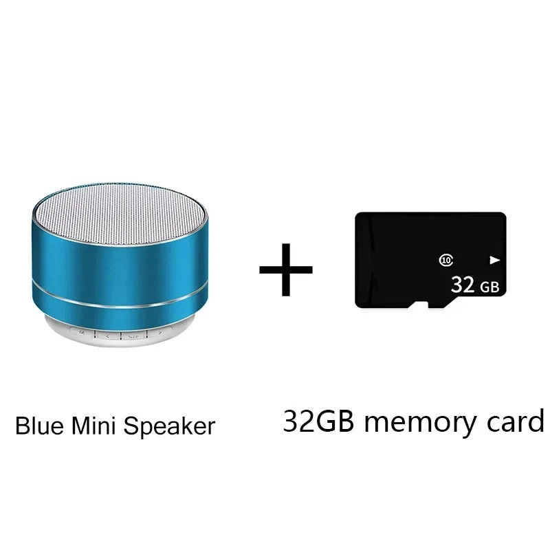 Portable A10 Wireless Bluetooth Mini Speaker Small Steel Cannon Subwoofer Colorful