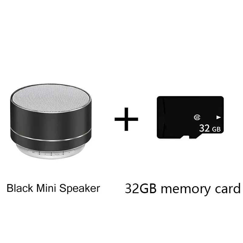 Portable A10 Wireless Bluetooth Mini Speaker Small Steel Cannon Subwoofer Colorful