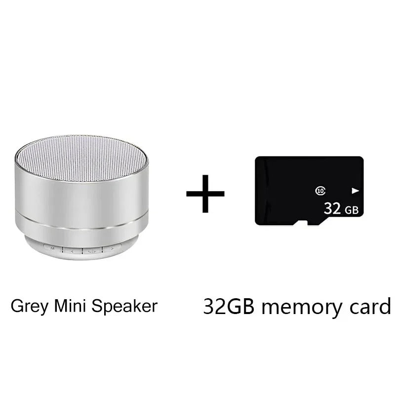 Portable A10 Wireless Bluetooth Mini Speaker Small Steel Cannon Subwoofer Colorful
