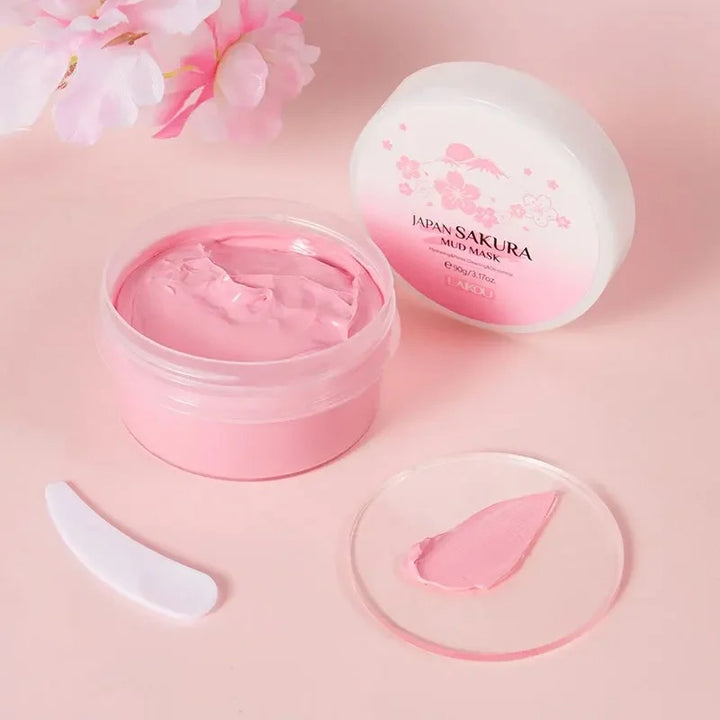 LAIKOU Japan Sakura Mud Mask Original Mask Deep Cleansing