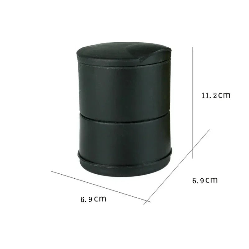 Portable Car LED Ashtray Garbage Storage Cup Cigarette Ashtray