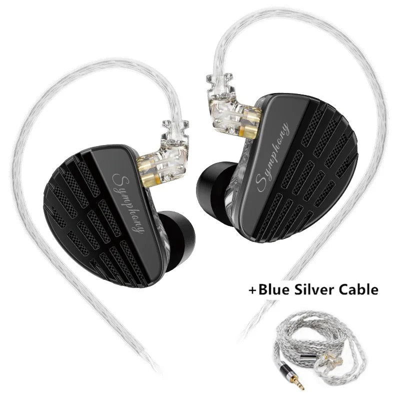 KZ Symphony 13.2mm Self-developed Planar Driver 6mm High-performance